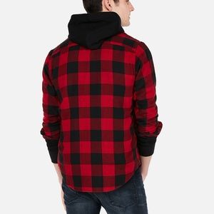 Plaid flannel shirt